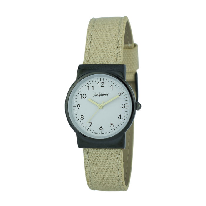 Arabians Reloj DNA2238B con correa textil marrón Arabians Reloj DNA2238B con correa textil marrón
