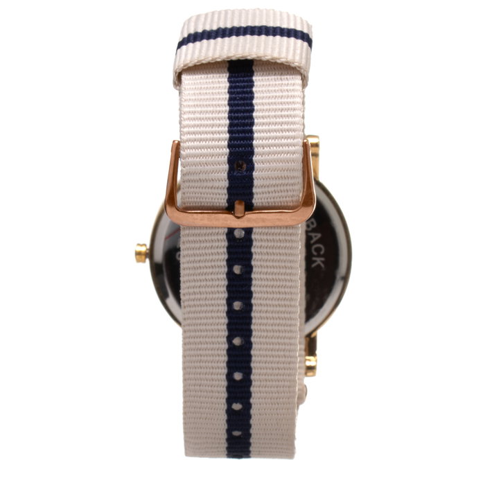 Arabians Reloj DPP2197B Dorado con Correa Beige Arabians Reloj DPP2197B Dorado con Correa Beige