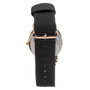 Arabians Reloj DPP2197N con caja dorada y correa negra