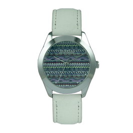 Arabians Reloj HBA2212D Unisex con Correa de Piel Blanca