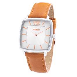 Arabians Reloj HBA2245C con correa de piel marrón