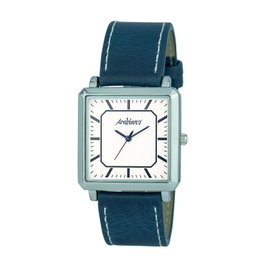 Arabians Reloj HBA2256A con correa de piel azul