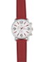 Arabians Reloj HBA2259R con correa roja y caja plateada