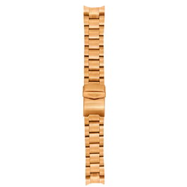 Bobroff Correa de Acero Oro Rosa 22mm