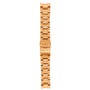 Bobroff Correa de Acero Oro Rosa 22mm