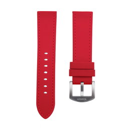 Bobroff Correa de Piel Roja 22mm BFS011