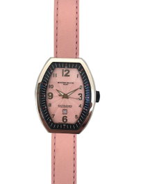 Montres De Luxe 09EX-L/A8303 Reloj de Mujer Rosa y Plateado