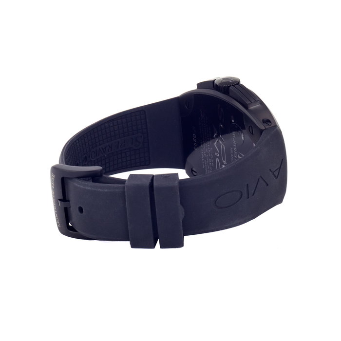 Montres De Luxe 09SA-BK-1002 con Bisel Naranja