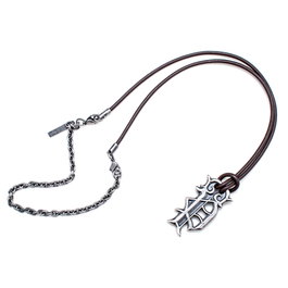 Police PJ21917PLE-02 Colgante de Acero para Hombre de 70cm