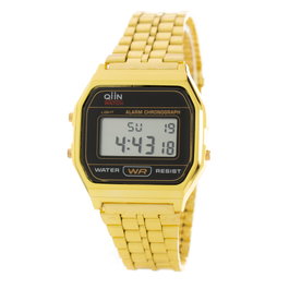 Qiin Reloj Digital 0312CAUS Dorado