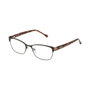 Loewe VLW483M530Q81 Gafas de Vista Negro/Metal