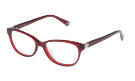 Loewe VLW9245307FQ Gafas de vista para mujer en rojo