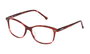 Loewe VLW9575201GJ Gafas de vista color rojo
