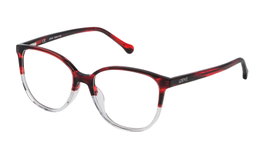 Loewe VLWA17M5301FW Gafas de vista Rojo, 53/17/140