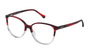 Loewe VLWA17M5301FW Gafas de vista Rojo, 53/17/140