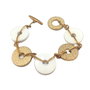 GC CWB10902 Pulsera Dorada de Acero y Cerámica para Mujer