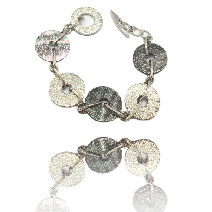 GC Pulsera de Acero Plateado CWB90701 para Mujer GC Pulsera de Acero Plateado CWB90701 para Mujer