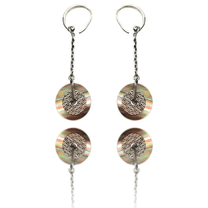 GC Pendientes Plateados de Acero Guess Collection GC Pendientes Plateados de Acero Guess Collection