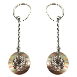 GC Pendientes Plateados de Acero Guess Collection