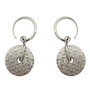 GC Pendientes Plateados de Acero CWE90703