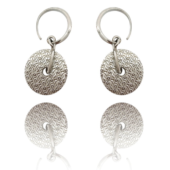 GC Pendientes Plateados de Acero CWE90703 GC Pendientes Plateados de Acero CWE90703