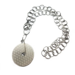GC Collar Plateado de la Colección Guess Collection CWN90703