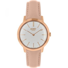 Henry London HL34-S0222 Reloj Analógico Oro Rosa y Rosa