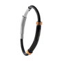 Time Force Pulsera de Acero Negro TS5094BR23