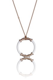 Time Force TS5136CR Colgante Rosa de Acero