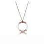 Time Force TS5136CR Colgante Rosa de Acero