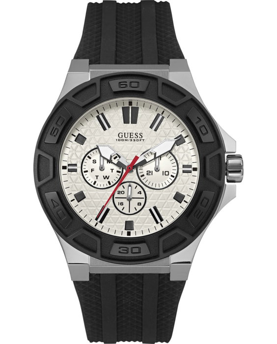 Guess Reloj Gents Force W0674G3 con correa negra Guess Reloj Gents Force W0674G3 con correa negra