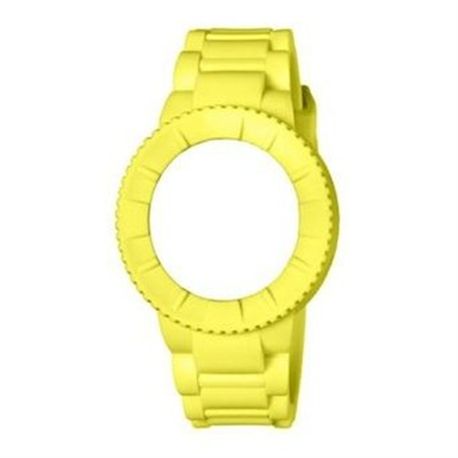 Watxandco Correa de Silicona Amarilla 38mm Watxandco Correa de Silicona Amarilla 38mm