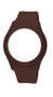 Watxandco Correa de Silicona Marrón 49mm