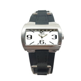 Time Force TF3167L Reloj para Mujer con Correa de Piel Negra