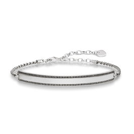 Thomas Sabo Pulsera de Plata LBA0009-643-11-L18v Plateada