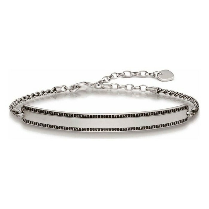 Pulsera Unisex Thomas Sabo LBA0009-643-11 Plateado Negro 19 cm 15-18 cm 16,5-19,5 cm