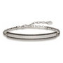 Pulsera Unisex Thomas Sabo LBA0009-643-11 Plateado Negro 19 cm 15-18 cm 16,5-19,5 cm