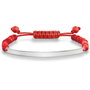 Thomas Sabo LBA0030-814-10-L19v Pulsera de Plata Rojo