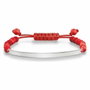 Thomas Sabo Pulsera LBA0030-814-10-L21v de Plata y Rojo