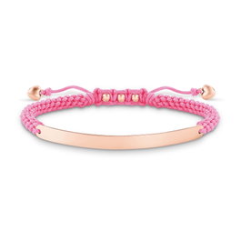 Thomas Sabo Pulsera de Plata Dorado 21cm LBA0048-597-9-L21v