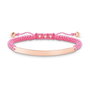 Thomas Sabo Pulsera de Plata Dorado 21cm LBA0048-597-9-L21v