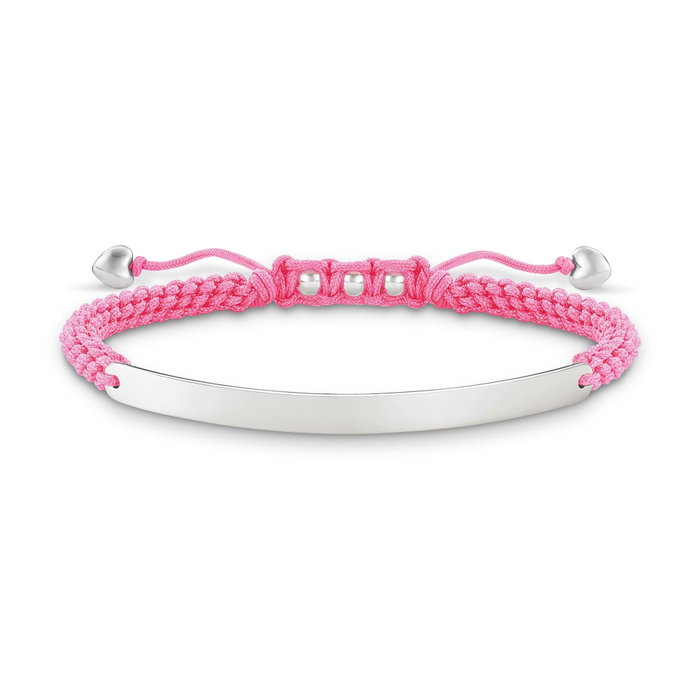 Thomas Sabo Pulsera de Plata Rosa LBA0049-173-9-L21v Thomas Sabo Pulsera de Plata Rosa LBA0049-173-9-L21v