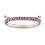 Thomas Sabo Pulsera de Plata Rosa 21cm LBA0054-893-9-L21v