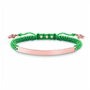 Thomas Sabo Pulsera de Plata Verde LBA0057-597-6-L19v