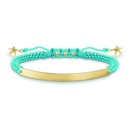 Thomas Sabo Pulsera de Plata Dorado LBA0060-848-1-L19v