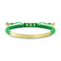 Thomas Sabo Pulsera de Plata Verde LBA0061-848-6-L21v