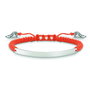 Thomas Sabo Pulsera de Plata LBA0064-173-8-L21v Color Naranja