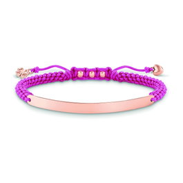 Thomas Sabo Pulsera LBA0065-597-9-L19v en Plata y Rosa