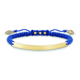 Thomas Sabo Pulsera de Plata Azul LBA0067-899-1-L21v