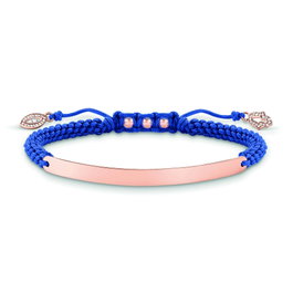 Thomas Sabo Pulsera LBA0068-898-1-L21v de Plata Azul